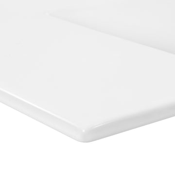 Ancillary 3-Hole 20 in. W x 18.25 in. D Classic Contemporary Rectangular Ceramic Single Sink Basin Vanity Top